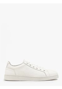 Ryłko - Białe półbuty męskie w sportowym stylu. Kolor: biały. Materiał: skóra. Styl: sportowy