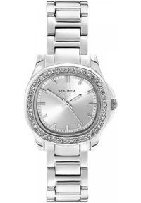 Zegarek damski Sekonda 40722 CYRKONIE srebrny. Kolor: srebrny #1