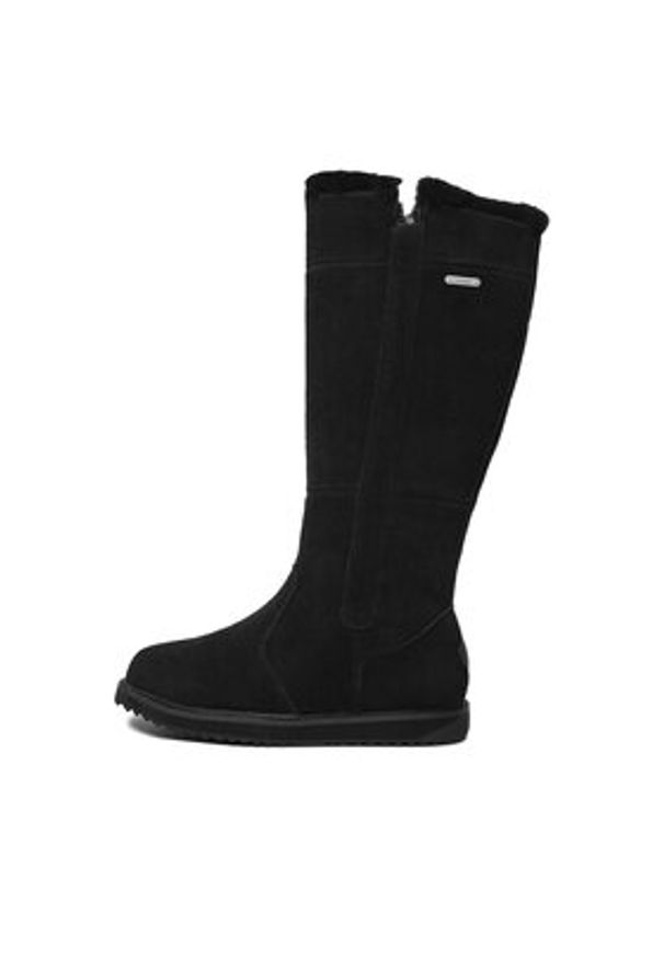 EMU Australia Śniegowce Moonta W11799 Czarny. Kolor: czarny. Materiał: zamsz, skóra