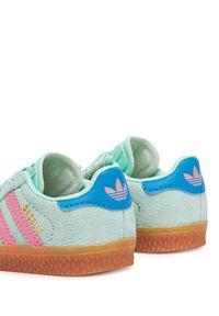 Adidas - adidas Sneakersy Gazelle Comfort Closure JP7135 Zielony. Kolor: zielony. Materiał: skóra, zamsz. Model: Adidas Gazelle
