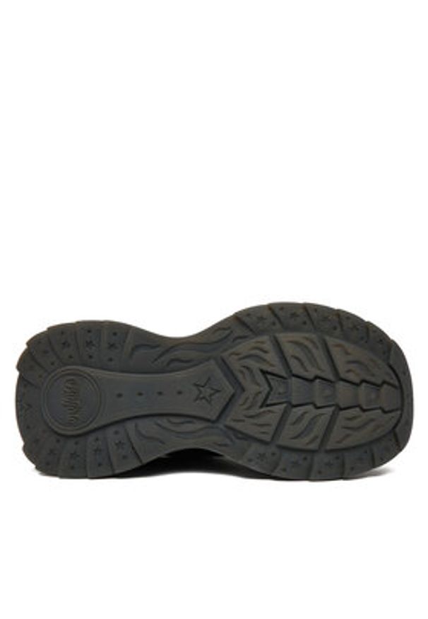 Buffalo Sneakersy Drive 1636536 Czarny. Kolor: czarny. Materiał: skóra