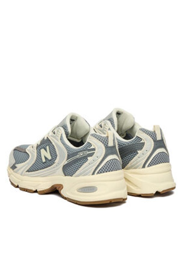 New Balance Sneakersy U530SUB W Szary. Kolor: szary. Materiał: skóra, zamsz