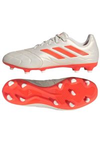 Adidas - Buty piłkarskie adidas Copa Pure.3 Fg M HQ8941 białe białe. Zapięcie: sznurówki. Kolor: biały. Materiał: syntetyk, guma. Sport: piłka nożna #4