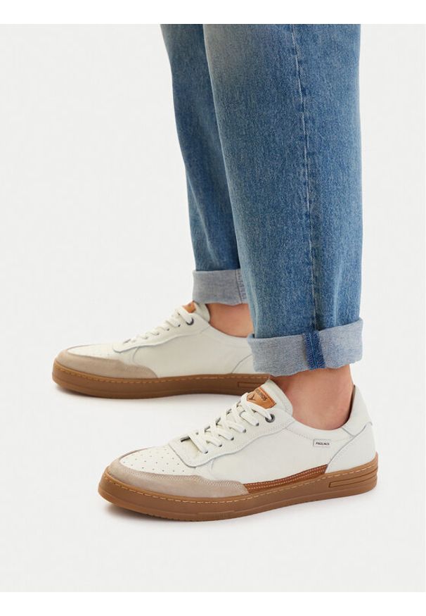 Pikolinos Sneakersy M1K-6383C1 Biały. Kolor: biały. Materiał: skóra