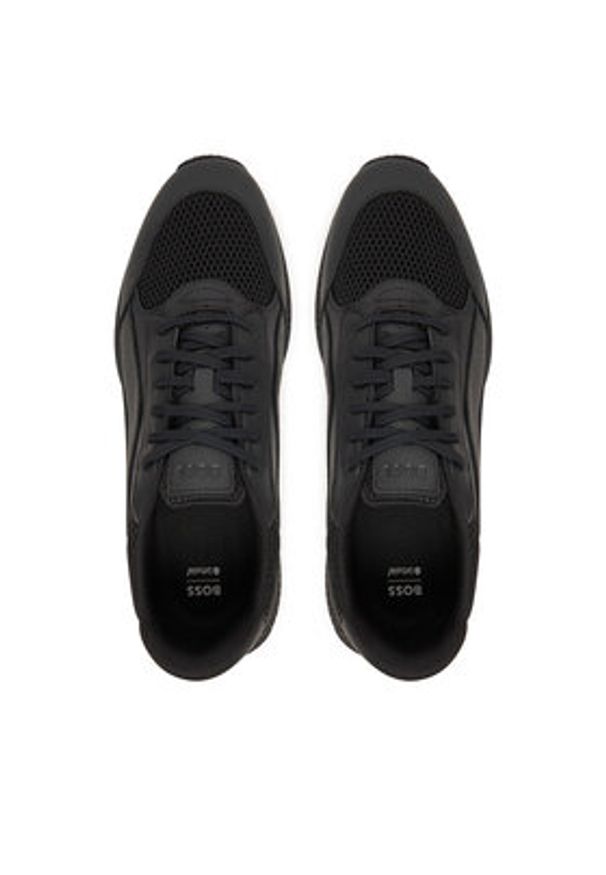 BOSS Sneakersy TTNM EVO 50548717 Czarny. Kolor: czarny. Materiał: skóra