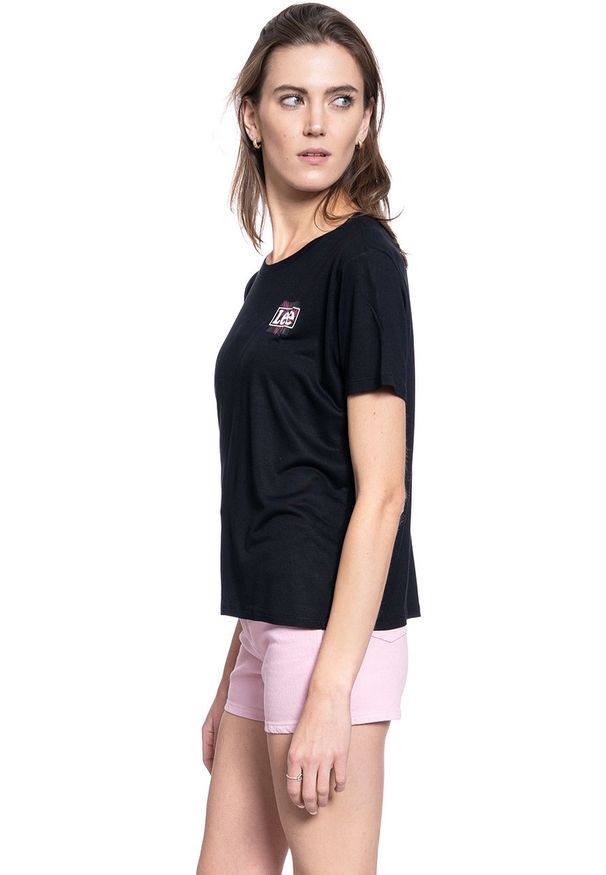 Lee - DAMSKI T-SHIRT LEE RELAXED FIT TEE BLACK L40CBW01 112108491