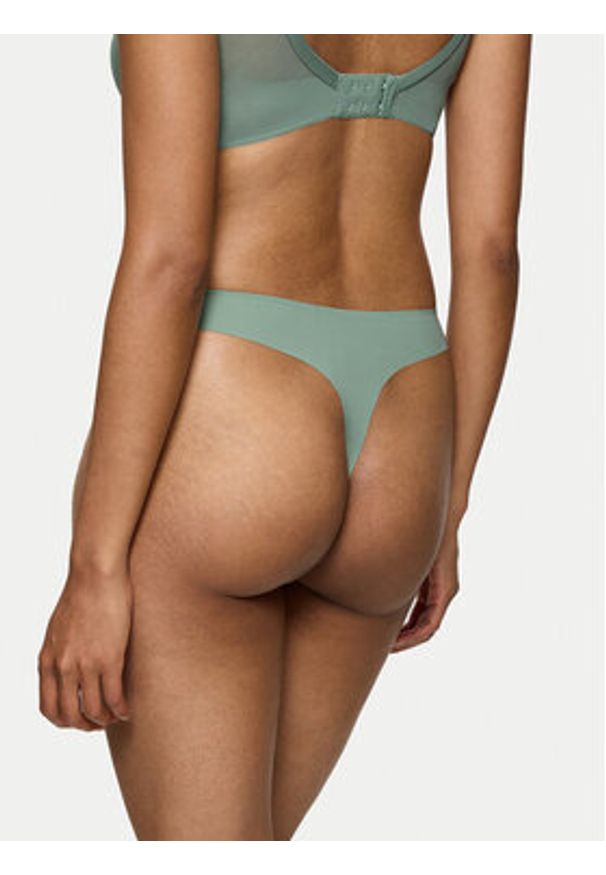 Triumph Stringi Smart Invisible 10222291 Zielony. Kolor: zielony. Materiał: syntetyk