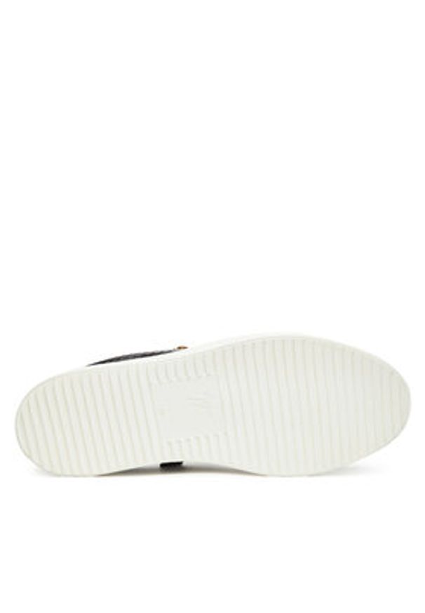 Giuseppe Zanotti - GIUSEPPE ZANOTTI Sneakersy RM50012/001 Czarny. Kolor: czarny. Materiał: skóra