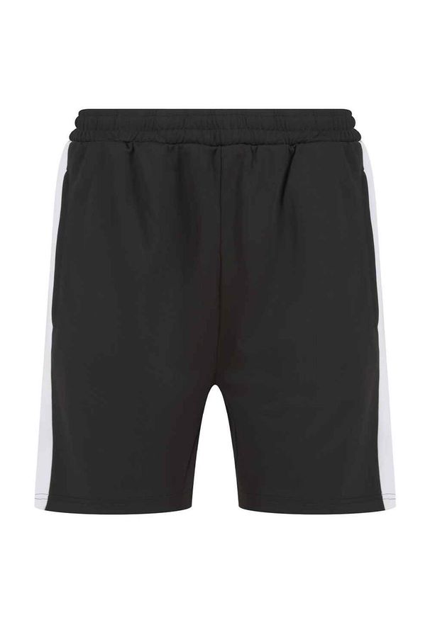 FINDEN & HALES - Spodenki Z Dzianiny Z Kieszenią Dla Dorosłych Unisex. Kolor: biały, wielokolorowy, czarny. Materiał: dzianina