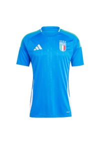 Adidas - Koszulka Italy 24 Home. Kolor: niebieski. Materiał: materiał