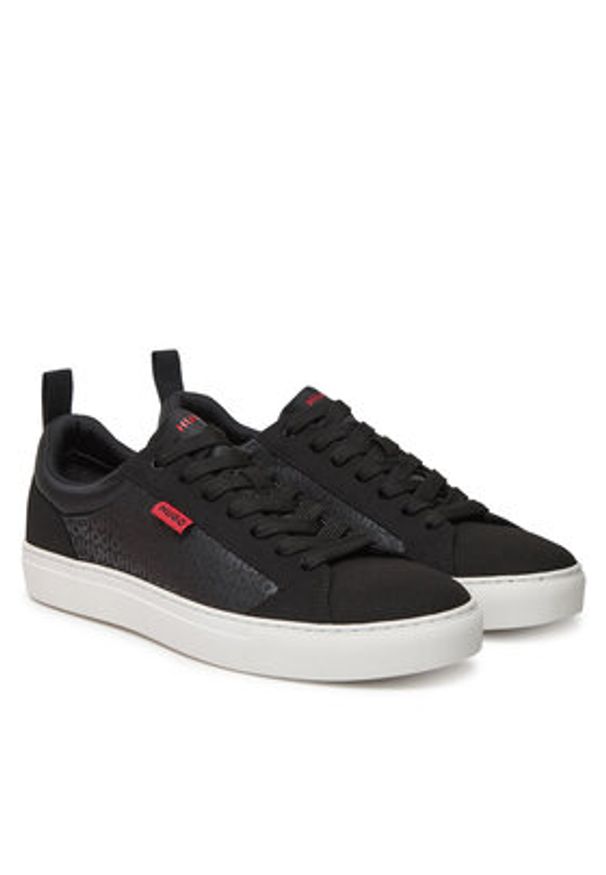 Hugo - HUGO Sneakersy Morrie 50548516 Czarny. Kolor: czarny. Materiał: materiał