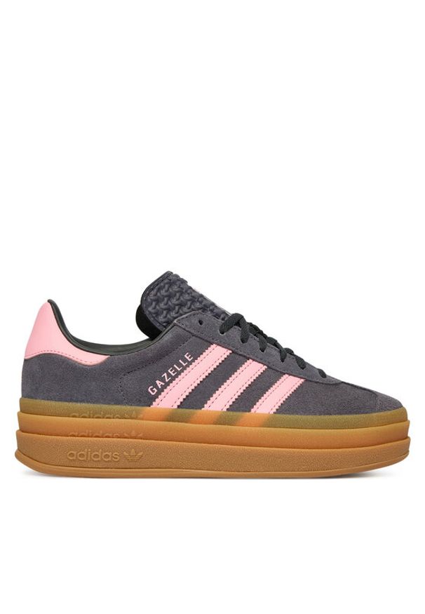 Adidas - adidas Sneakersy Gazelle Bold IH6459 Szary. Kolor: szary. Materiał: skóra, zamsz. Model: Adidas Gazelle
