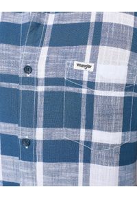 Wrangler - MESKA KOSZULA WRANGLER SS 1 PKT SHIRT BLUE 112350498 #3