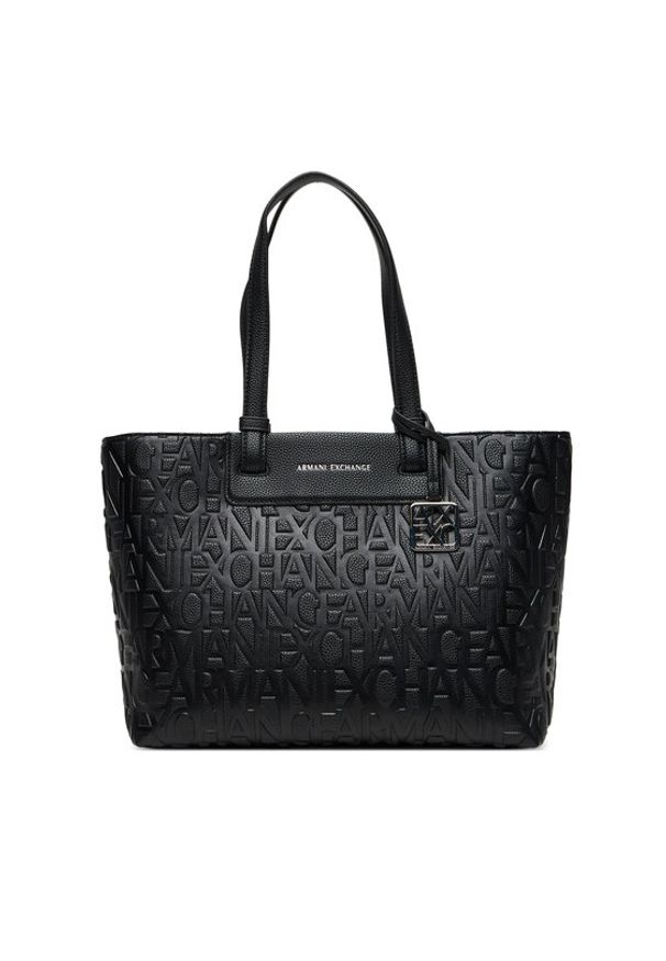 Armani Exchange Torebka XW001481 AF15774 UC001 Czarny. Kolor: czarny. Materiał: skórzane