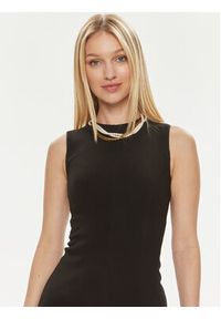 Marciano Guess Sukienka koktajlowa 4GGK33 6869Z Czarny Slim Fit. Kolor: czarny. Materiał: syntetyk. Styl: wizytowy