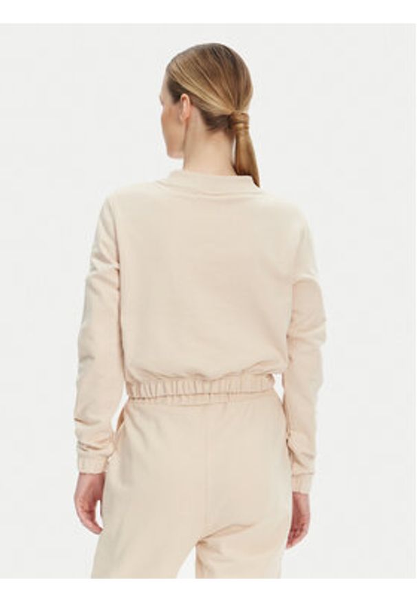 Calvin Klein Jeans Bluza J20J225363 Beżowy Regular Fit. Kolor: beżowy. Materiał: bawełna