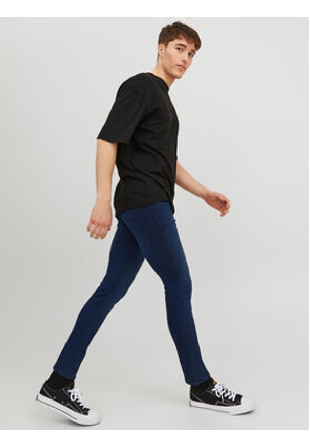 Jack & Jones - Jack&Jones Jeansy Glenn 12237358 Granatowy Slim Fit. Kolor: niebieski