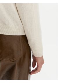 Marella Sweter Tesa 2523366171 Biały Relaxed Fit. Kolor: biały. Materiał: kaszmir #5
