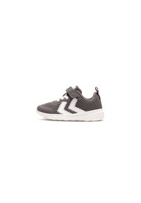 Sneakersy dla dzieci Hummel Actus Recycled. Okazja: na uczelnię. Kolor: wielokolorowy, szary, brązowy. Materiał: materiał. Sport: joga i pilates
