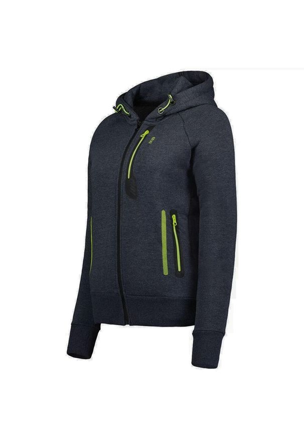 CANADIAN PEAK - Bluza turystyczna dla dzieci Canadian Peak Gandypek. Kolor: niebieski. Materiał: bawełna, poliester