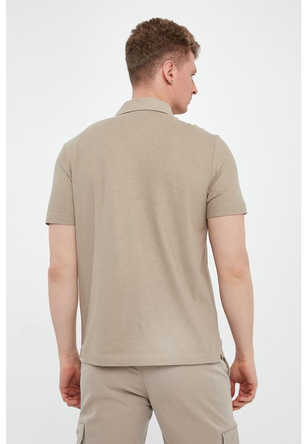 Aeronautica Militare - Polo męskie z haftem AERONAUTICA MILITARE. Typ kołnierza: polo. Wzór: haft