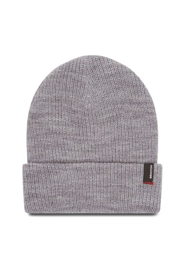 Brixton Czapka Heist Beanie 10782 Szary. Kolor: szary. Materiał: materiał