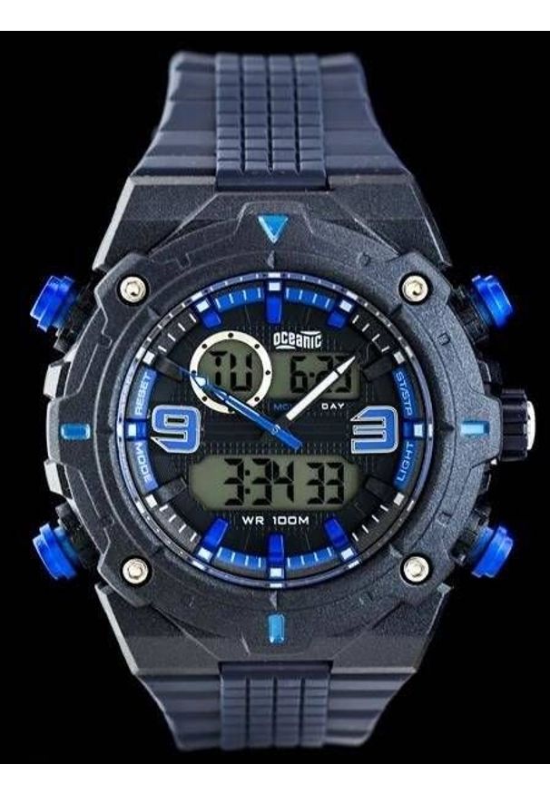 Zegarek Oceanic ZEGAREK MĘSKI OCEANIC OC-109-02 - MULTITIME - WR100 (ze018b)