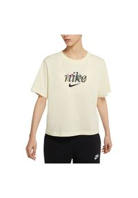 Koszulka damska Nike Sportswear DD1456. Materiał: materiał, tkanina, bawełna, prążkowany. Długość rękawa: krótki rękaw. Długość: krótkie #5