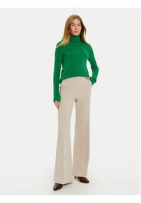 Imperial Spodnie materiałowe P3E9IAW Beżowy Flare Fit. Kolor: beżowy. Materiał: syntetyk #2