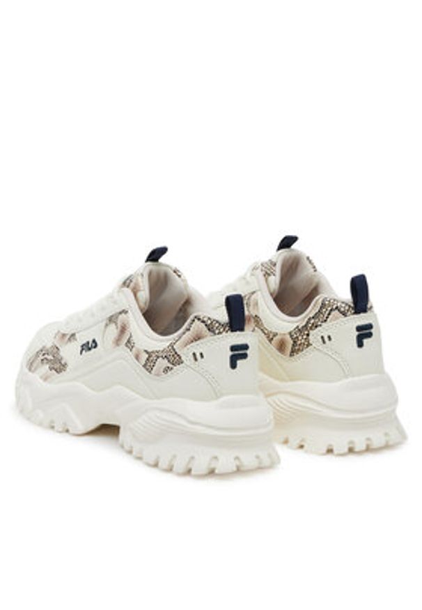 Fila Sneakersy ELECTRIC FLOW FFW0164_13054 Beżowy. Kolor: beżowy. Materiał: syntetyk