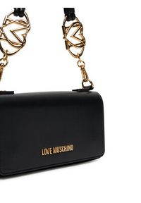 Love Moschino - LOVE MOSCHINO Torebka JC4051PP1NLF0000 Czarny. Kolor: czarny. Materiał: skórzane #5