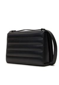 Calvin Klein Torebka Line Quilt Md Conv Shoulder Bag K60K612117 Czarny. Kolor: czarny. Materiał: skórzane