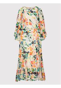 Ted Baker Sukienka letnia Kiyrie 262816 Beżowy Regular Fit. Kolor: beżowy. Materiał: syntetyk. Sezon: lato