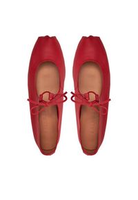 BALAGAN - Balagan Baleriny Batsheva Czerwony. Kolor: czerwony. Materiał: skóra #6