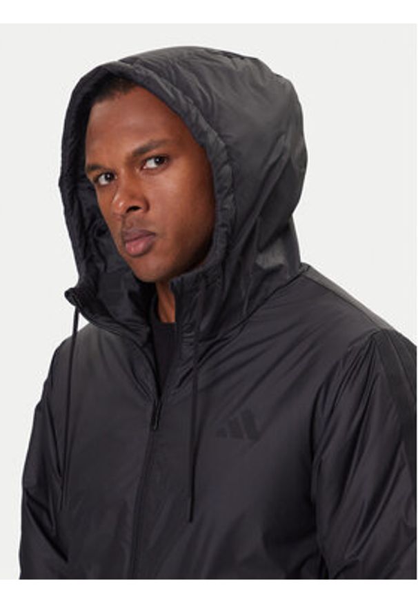 Adidas - adidas Kurtka zimowa Essentials Climawarm 3-Stripes KB8149 Czarny Regular Fit. Kolor: czarny. Materiał: syntetyk. Sezon: zima