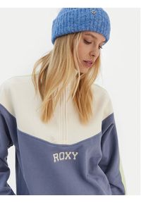 Roxy Bluza ERJFT04860 Niebieski Relaxed Fit. Kolor: niebieski. Materiał: bawełna #4