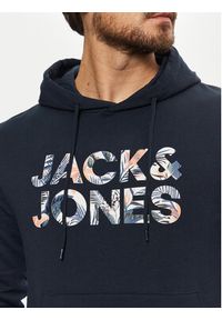 Jack & Jones - Jack&Jones Bluza Bryan 12268128 Granatowy Relaxed Fit. Kolor: niebieski. Materiał: bawełna #3