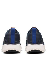 Clarks Sneakersy Motion Trek MX 26181984 Granatowy. Kolor: niebieski. Materiał: materiał