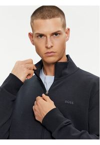 BOSS - Boss Bluza Skaz 50506152 Granatowy Regular Fit. Kolor: niebieski. Materiał: bawełna #3