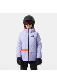 Dziewczęca kurtka narciarska Helly Hansen Stellar 2.0. Kolor: fioletowy. Sezon: zima. Sport: narciarstwo #1