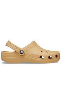 Klapki Crocs Classic Clog 10001-209 - brązowe. Kolor: brązowy. Materiał: materiał. Sezon: lato