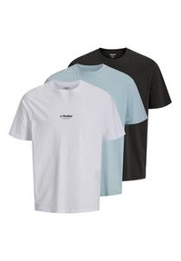 Jack & Jones T-Shirt Soho 12297678 Niebieski Regular Fit. Kolor: niebieski. Materiał: bawełna #6