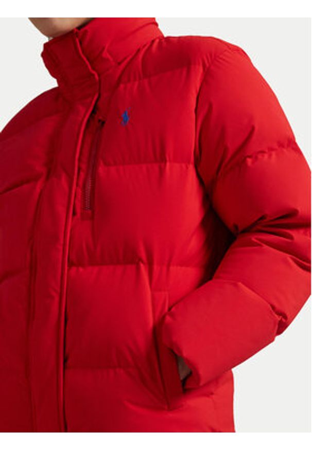 Polo Ralph Lauren Kurtka puchowa 211971190002 Czerwony Relaxed Fit. Typ kołnierza: polo. Kolor: czerwony. Materiał: syntetyk