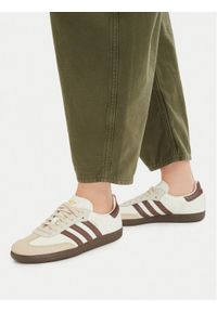 Adidas - adidas Sneakersy Samba Og JR8842 Beżowy. Kolor: beżowy. Materiał: skóra #1
