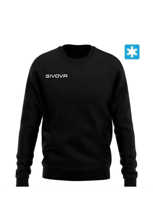 Bluza Givova Czarna L - Wygoda i Wytrzymałość. Kolor: czarny. Sport: fitness, piłka nożna