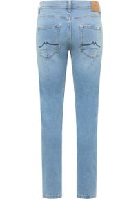Męskie Spodnie Jeansowe Mustang Style Vegas Slim Denim Blue 1017422 5000 602 #5