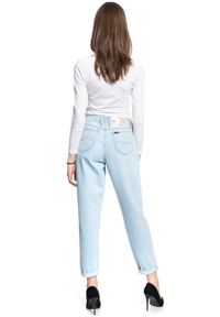 Lee - DAMSKIE SPODNIE JEANSOWE LEE ELASTICATED MOM L30MGGQB 112106522 #8