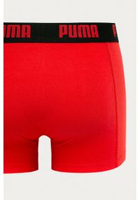 Puma bokserki (2-pack) 907838 kolor czerwony. Kolor: czerwony #5