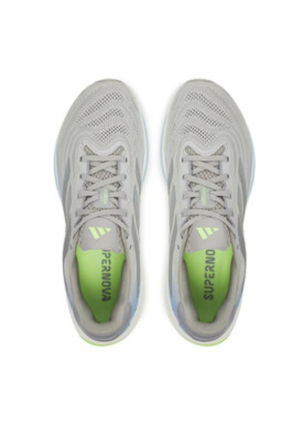 Adidas - adidas Buty do biegania Supernova Rise 2 IH8708 Szary. Kolor: szary. Materiał: materiał