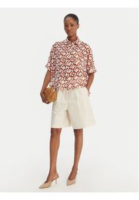 Max Mara Beachwear Koszula Ariete 2616111049 Kolorowy Regular Fit. Materiał: bawełna. Wzór: kolorowy #2